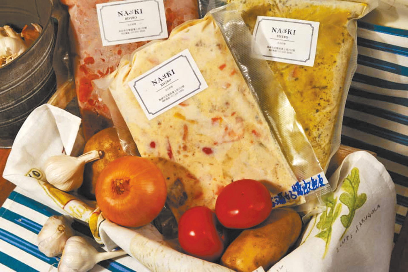 NA KI 藍記義式食坊新鮮現作的美味料理包。